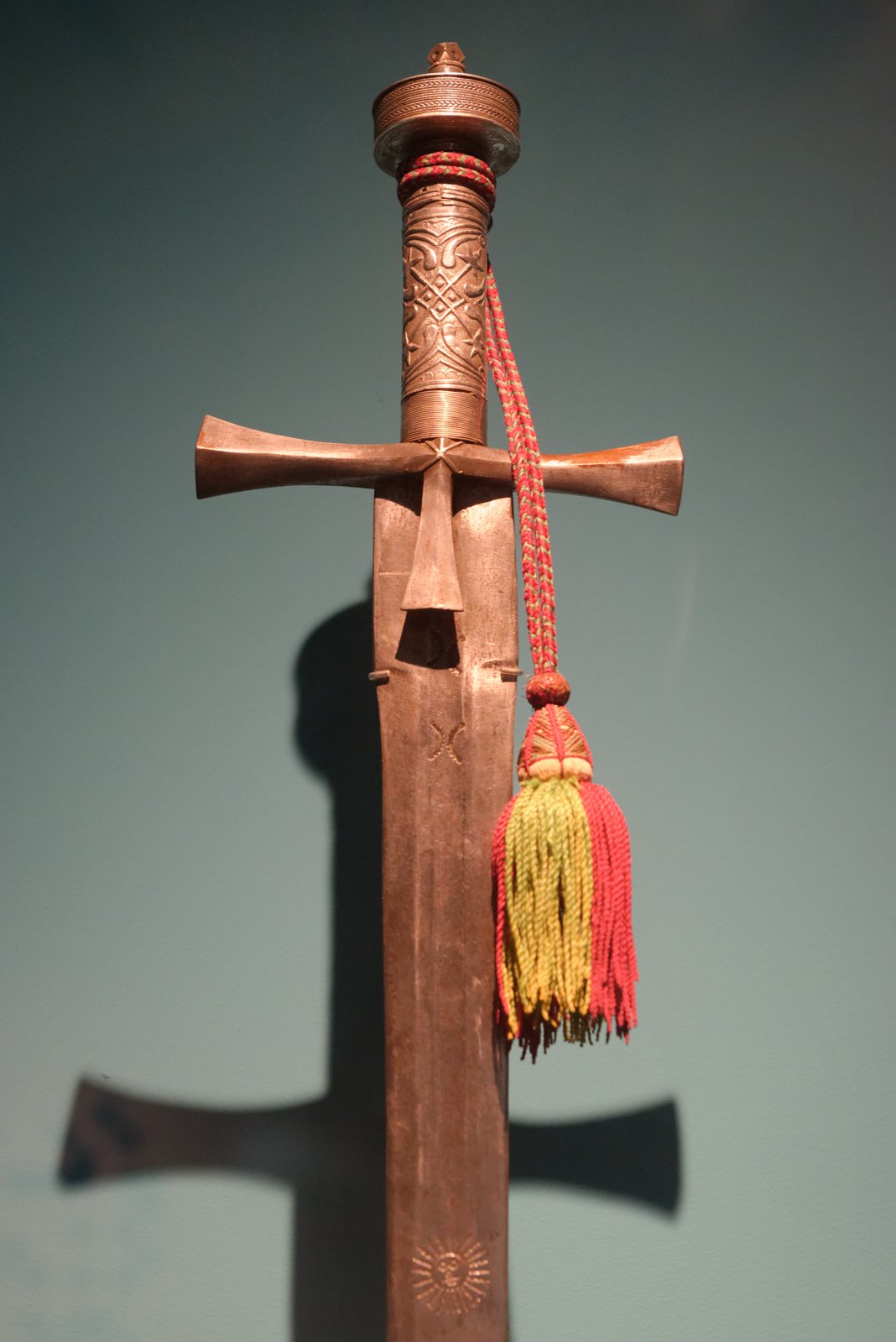 A sword belonging to Nasir ibn Badi IV, Hamaj regent of the Funj Sultanate, held at Sudan's National Corporation for Antiquities and Museums